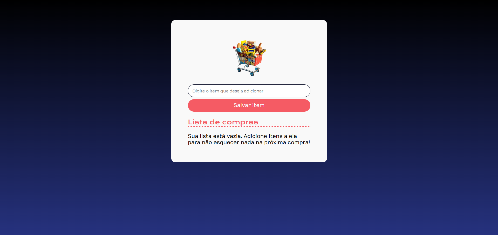 Lista de compra
